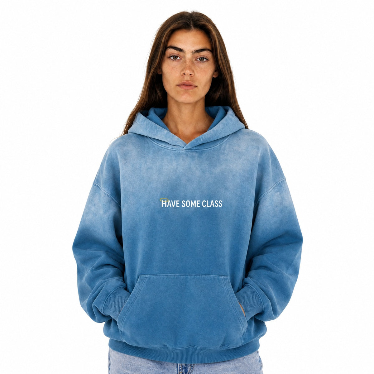 Sky Blue Fade Hoodie