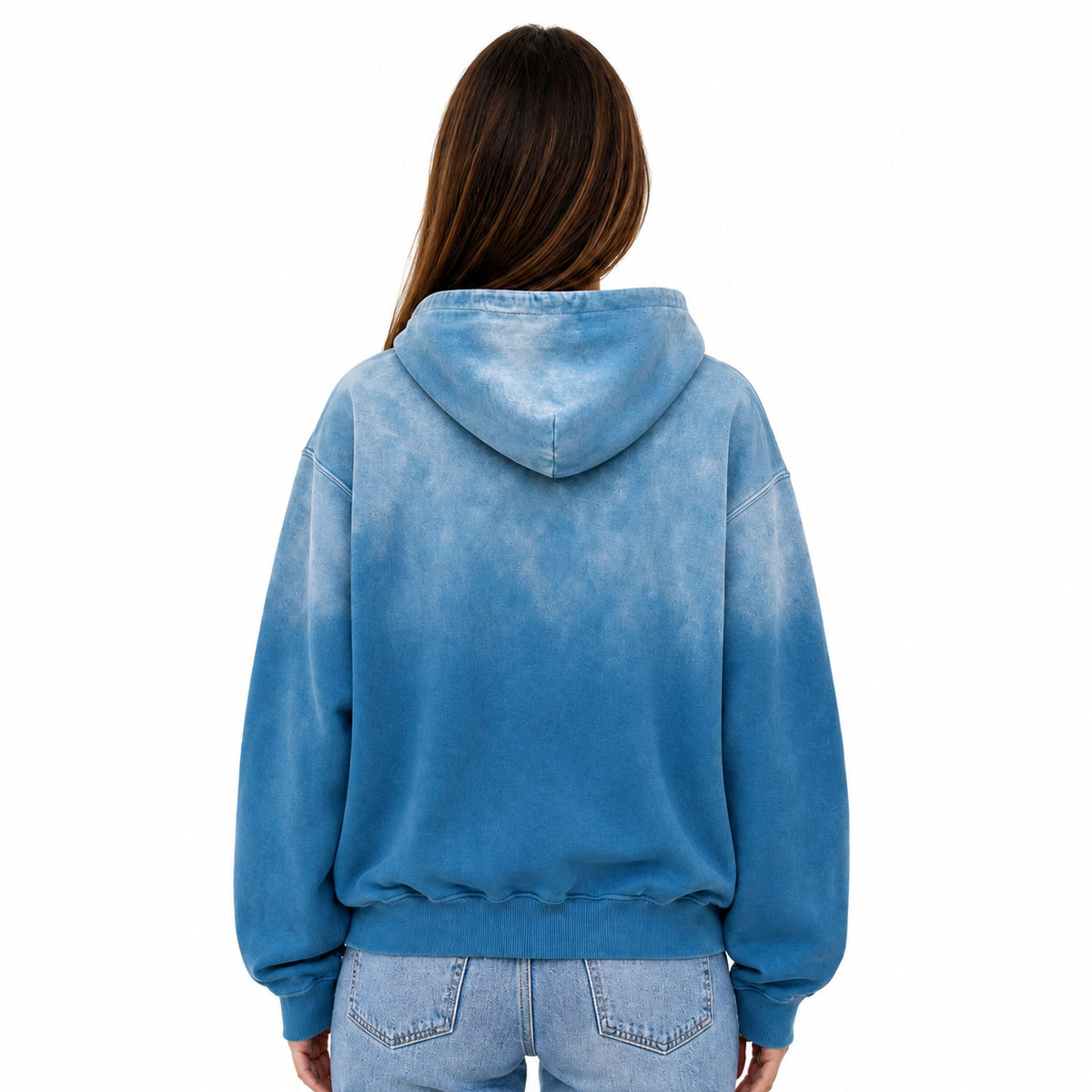 Sky Blue Fade Hoodie