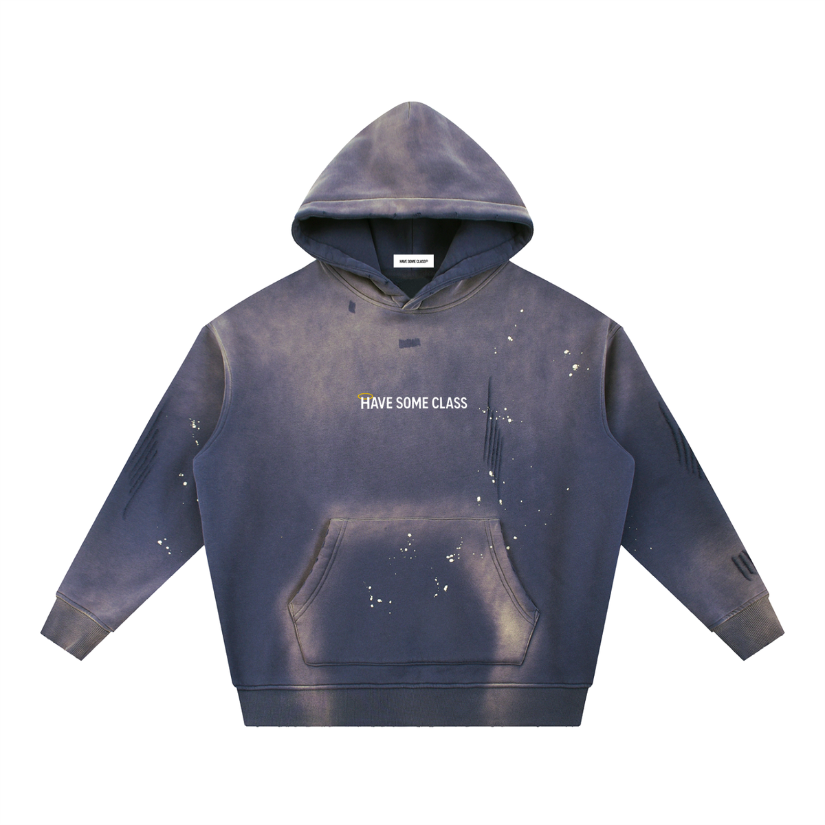Vintage Bleu Washed Hoodie